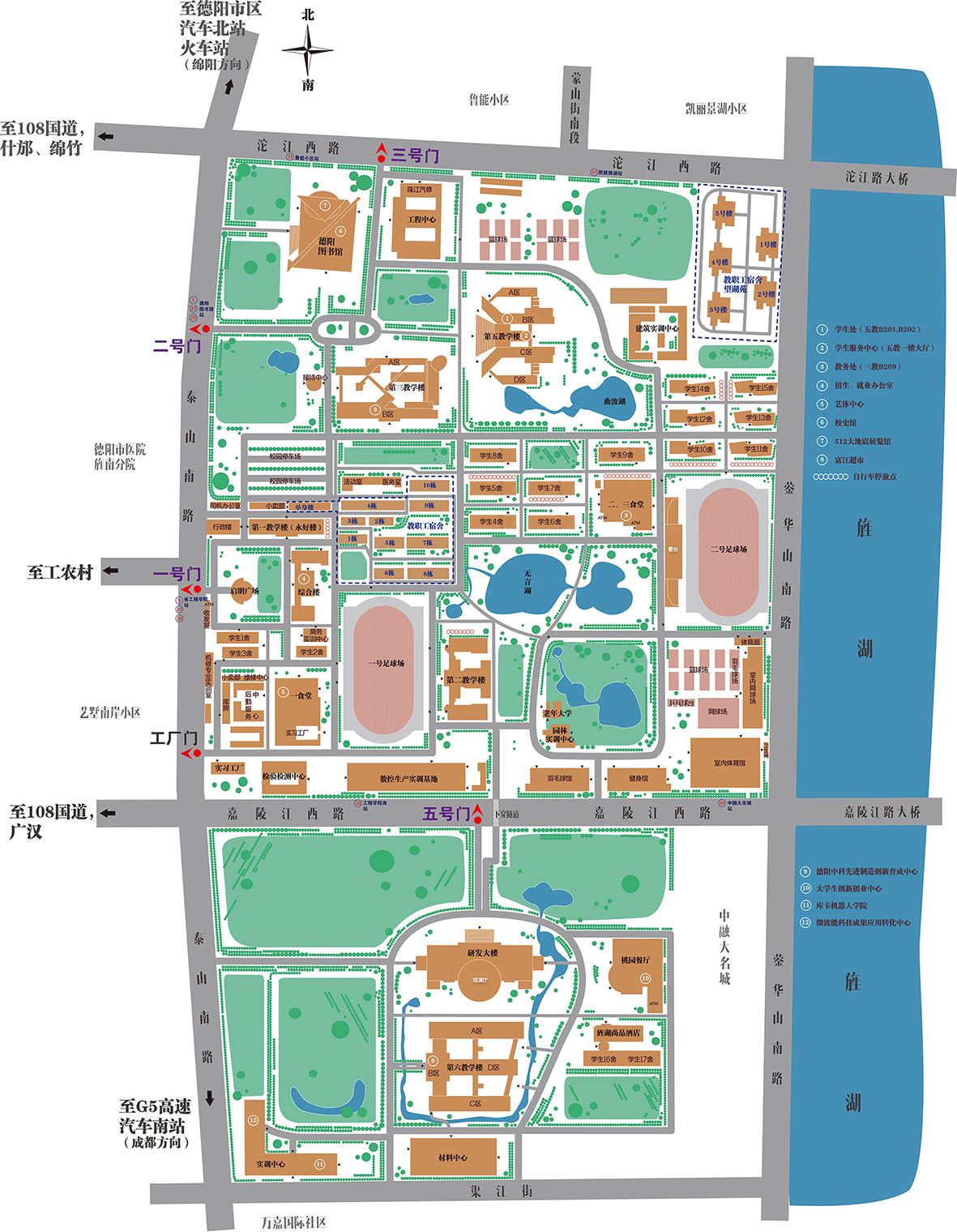 校园地图设计|平面|其他平面|Wenfan97 - 原创作品 - 站酷 (ZCOOL)